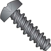 KANEBRIDGE #8 x 3/4 #6HD Phillips Pan High Low Screw Fully Threaded Black Zinc Bake - Pkg of 8000 0812HPPBZ